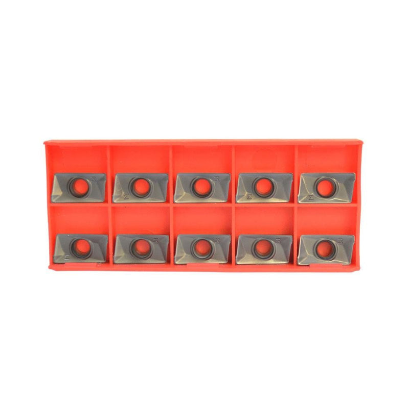 10 Pc APKT1604 Indexable Carbide Inserts End Mill Bit Threading CNC Lathing