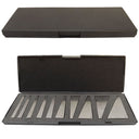 10 Pc. Angle Block Set, 1, 2, 3, 4, 5, 10, 15, 20, 25, 30 degree,  +/- 20"