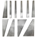 10 Pc. Angle Block Set, 1, 2, 3, 4, 5, 10, 15, 20, 25, 30 degree,  +/- 20"