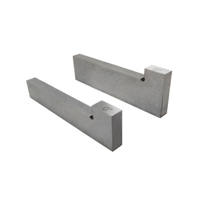 10 Pc. Angle Block Set, 1, 2, 3, 4, 5, 10, 15, 20, 25, 30 degree,  +/- 20"