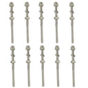 10 Pcs T316 Stainless Steel Right Hand Swage End Fittings 1/4" - 20 Threaded for 1/8" Cable Rail