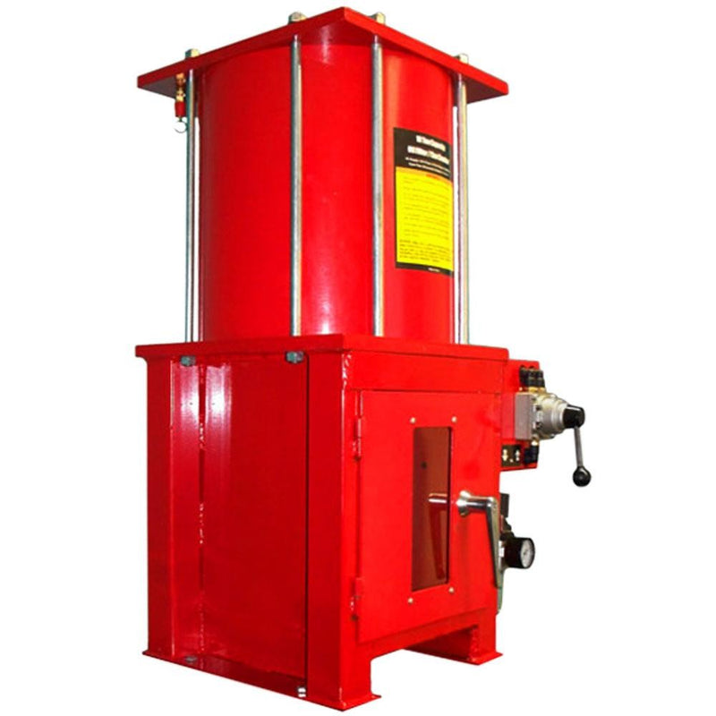 10 Ton Air Hydraulic Oil Filter Can Crusher w/ Stand