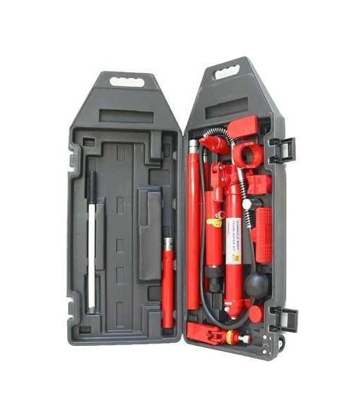 10 Ton Hydraulic Hand Pump Hydraulic Porta Power Auto Body Frame Repair Kit