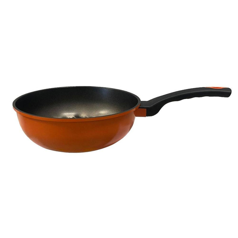 10"(26cm) 3D Diamond Coating Nonstick Frying Pan Wok, 3.25" Depth -MADE IN KOREA