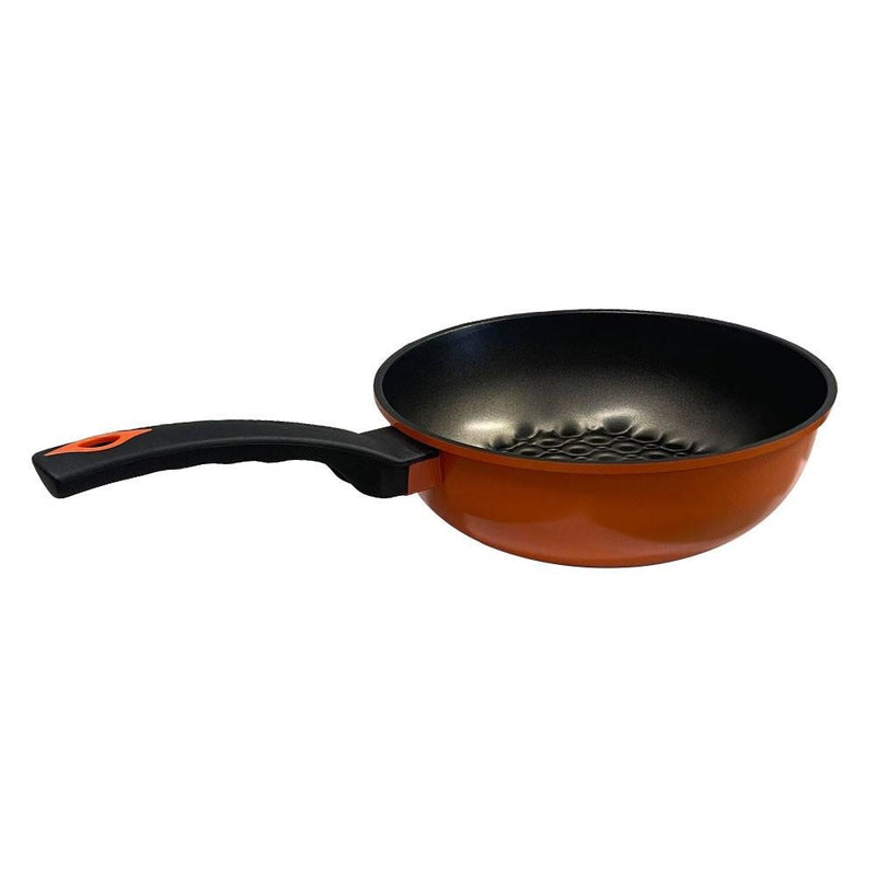 10"(26cm) 3D Diamond Coating Nonstick Frying Pan Wok, 3.25" Depth -MADE IN KOREA