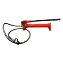 10,000 PSI Pneumatic Hydraulic Hand Pump MH5  Pressure Gauge 72" Hose & Coupler