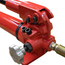 10,000 PSI Pneumatic Hydraulic Hand Pump MH5  Pressure Gauge 72" Hose & Coupler