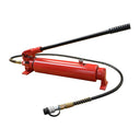 10,000 PSI Pneumatic Hydraulic Hand Pump MH6 2 Speed Manual Pressure Gauge 72" Hose & Coupler