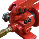 10,000 PSI Pneumatic Hydraulic Hand Pump MH6 2 Speed Manual Pressure Gauge 72" Hose & Coupler