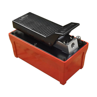 10,000 PSI Pneumatic Hydraulic Pump AF1 Electric Foot Pumper 90-145 PSI Input Air Pressure 48" Hose & Coupler
