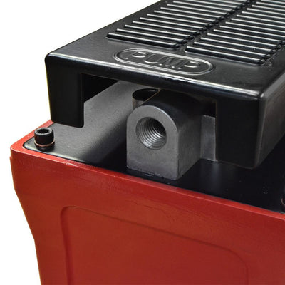 10,000 PSI Pneumatic Hydraulic Pump AF1 Electric Foot Pumper 90-145 PSI Input Air Pressure 48" Hose & Coupler