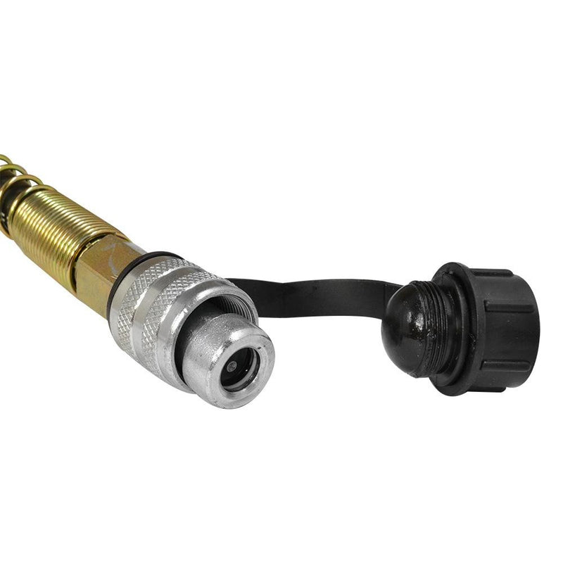 10,000 PSI Pneumatic Hydraulic Pump AF2 Electric Foot Pumper 48" Hose & Coupler