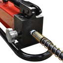 10,000 PSI Pneumatic Hydraulic Hand Pump MH2 Electric Foot Pumper 72" Hose & Coupler