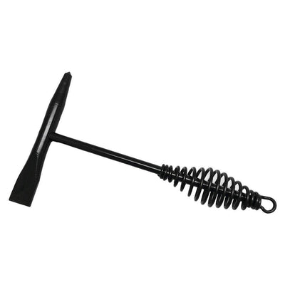 10-1/2"L  Straight Welding Chipping Hammer with Shake Absorb Handle Vertical