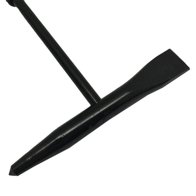 10-1/2"L  Straight Welding Chipping Hammer with Shake Absorb Handle Vertical