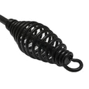 Professional welder’s chipping hammer with ergonomic spring handle and dual ends.