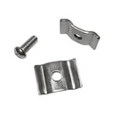 100 Pc Chrome Wire Grid Connector Clamp Joiner Gridwall Panel Wire Cube Storage Clipping Snap On