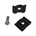 100 Pc Gloss Black Wire Grid Connector Clamp Joiner Gridwall Panel Wire Cube Storage Clipping Snap On