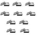 100 Pc Zebra Animal Print Cotton Filled Batting Gift Boxes Jewelry