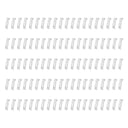 100 PCS Gridwall Utility Hook Grid wall Panel Display Picture Notch White