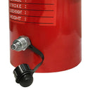 100 Ton 8" Stroke Double Acting Hydraulic Cylinder Lifting Jack Ram 15.35" Closed Height