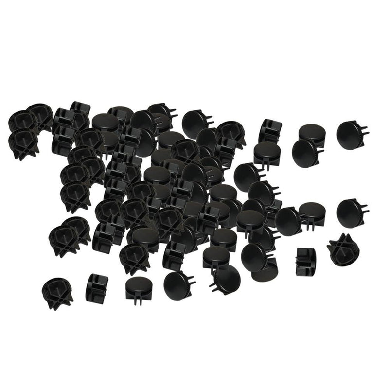 100 Wire Grid Connector Clamp Joiner Gridwall Panel Clipping Snap On Organizer Mesh Cube
