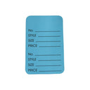 1000 Pcs 1-3/4"x 2-7/8" Blue Merchandise Coupon Price Tags, Perforated Clothing Tags for Retail Pricing & Inventory