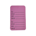 1000 Pcs 1-3/4"x 2-7/8" Lavender Merchandise Coupon Price Tags, Perforated Clothing Tags for Retail Pricing & Inventory