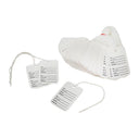 1000 Pcs 1-1/4"x 1-7/8" White Merchandise Coupon Price Tags With Strings, Perforated Clothing Tags for Retail Pricing & Inventory