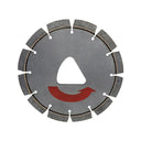 10mm Rim Green Concrete Saw Blade 6'' x .100'' W/ Skid Plate Combo Walk Behind Saw