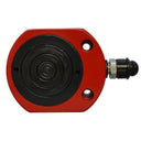 Flat-top hydraulic cylinder jack for 10 ton load lifting applications