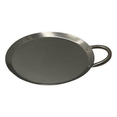 11'' Stainless Steel Round Serving Tray Tortilla Warmer With Handle