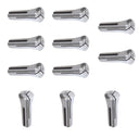 11 PC Precision R8 Collets set 1/8"- 3/4" by 1/16" Mill Chuck Holder Bridgeport