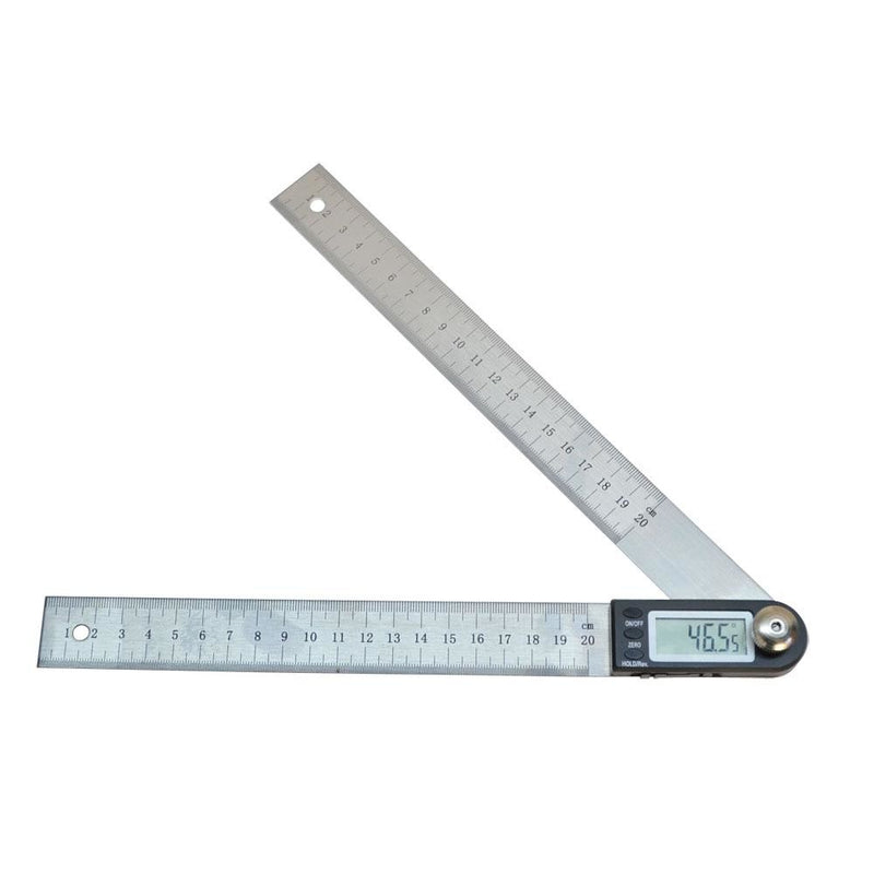 11" Precision Measuring Digital Protractor Goniometer Electronic Angle Finder Miter Gauge Ruler