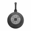 11''W Non-Stick Marble Wok Cooking Frying Gas Stove Burner Cookware Pan