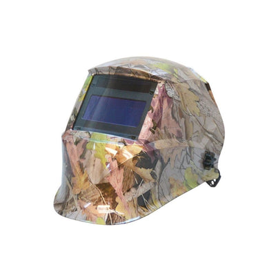 11.81''L x 9.45''W Leaves Design Solar Auto Darkening Welding Welder Helmet Lens Shade 9-13