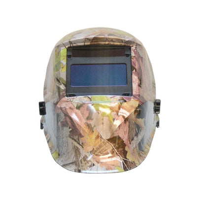 11.81''L x 9.45''W Leaves Design Solar Auto Darkening Welding Welder Helmet Lens Shade 9-13