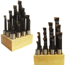 12 PC BORING BAR 3/4" Inch Shank 50RC Bore C6 Carbide Tip