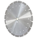 12" All Turbo Segmented Diamond Saw Blade 12mm Rim Undercut by 15mm Segmented Rim