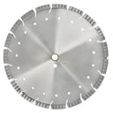 12" All Turbo Segmented Diamond Saw Blade 12mm Rim Undercut by 15mm Segmented Rim