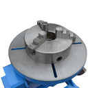 12" Chuck  + 550-1100 LBS Welding Positioner Rotary Table Tilt 0-45-90 110V/400W