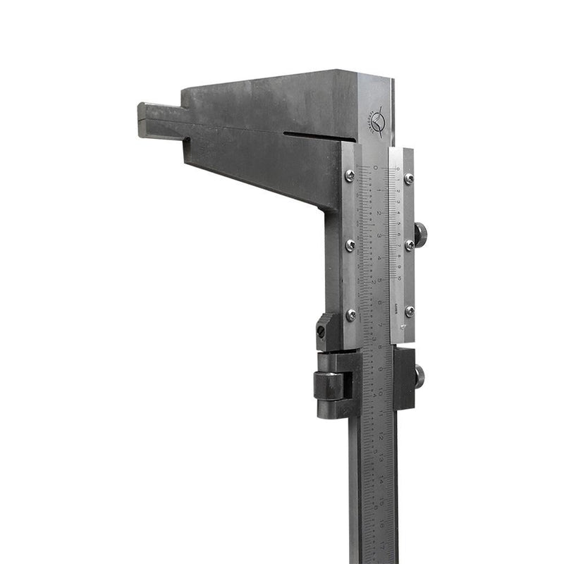 12"/ 300mm INCH METRIC HEAVY DUTY VERNIER CALIPER 2.9" Jaw Depth