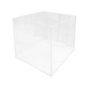 12'' x 12'' x 12'' Lucite Clear Acrylic 5 Sided Cube Bin Retail Display