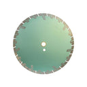 12''x .125'' x 1'' - 20mm Turbo Segmented Wet/Dry Saw Blade Cutting 10mm Rim