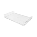 12-1/2 x 7 Lucite Clear Acrylic For Slatwall Hat Shelf Retail Store Display