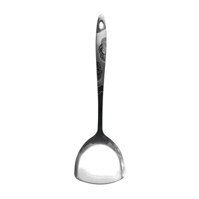 12-3/4" Spatula stainless steel, Wide Metal with Hollow Long Handle Utensils