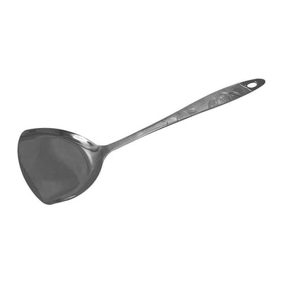 12-3/4" Spatula stainless steel, Wide Metal with Hollow Long Handle Utensils