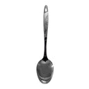 12.5" Stainless Steel Basting & Serving Spoon, Buffet Utensil for Cooking, Serving, Catering & Commercial Kitchen Use