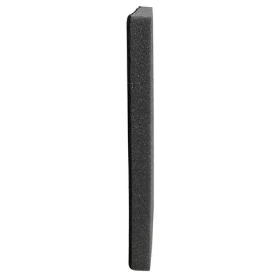 14 x 7-1/2 x 1/2 Black Velvet Foam 72 Slots Ring Insert Pad Display Tray Insert Showcase Box Collector Jewelry Case