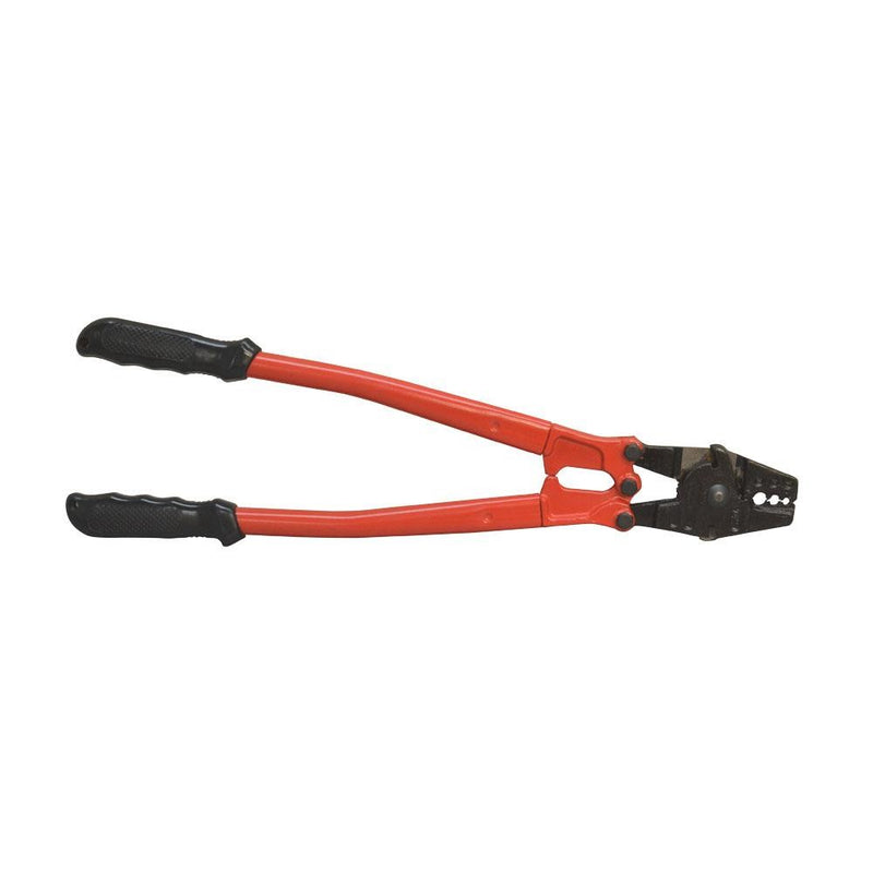 14" Hand Swager Cable Wire Cutter 1/16" 3/32" 1/8" Aluminum Sleeves Copper